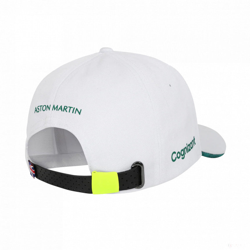 Aston Martin Baseball Cap, Team, Adult, White, 2022 - FansBRANDS®