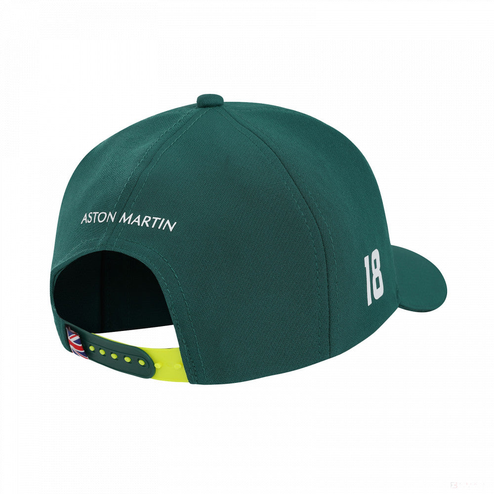 Aston Martin Lance Stroll Baseball Cap, Adult, Green, 2022 - FansBRANDS®