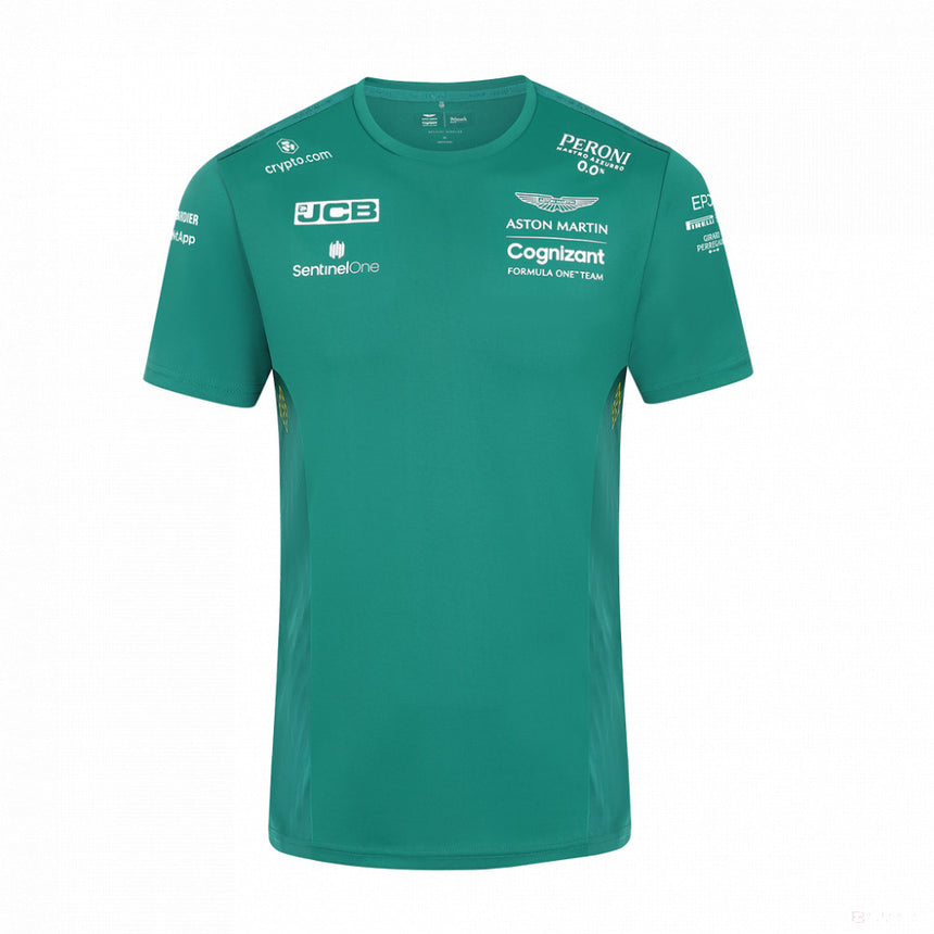 Aston Martin Team T-Shirt, Green, 2022 - FansBRANDS®