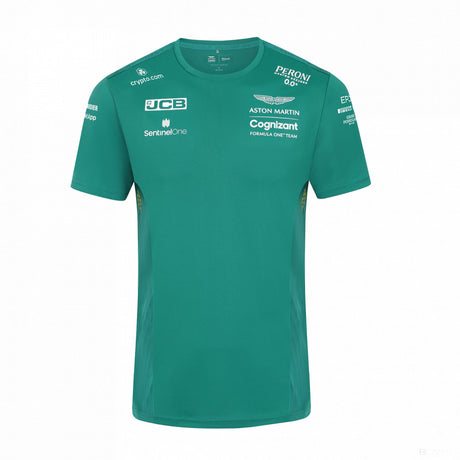 Aston Martin Team T-Shirt, Green, 2022 - FansBRANDS®