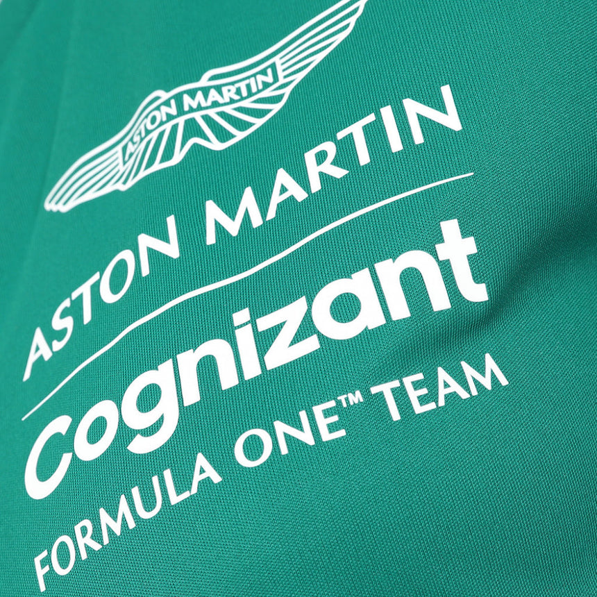 Aston Martin Womens Team T-Shirt, Green, 2022 - FansBRANDS®
