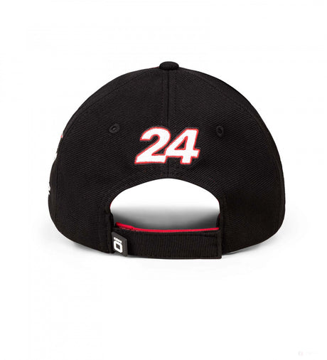 Alfa Romeo Baseball Cap, Zhou Guanyu Team, Adult, Black, 2022