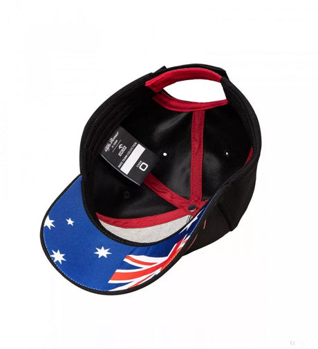 Alfa Romeo Baseball Cap, Australian GP, Adult, Black, 2022 - FansBRANDS®