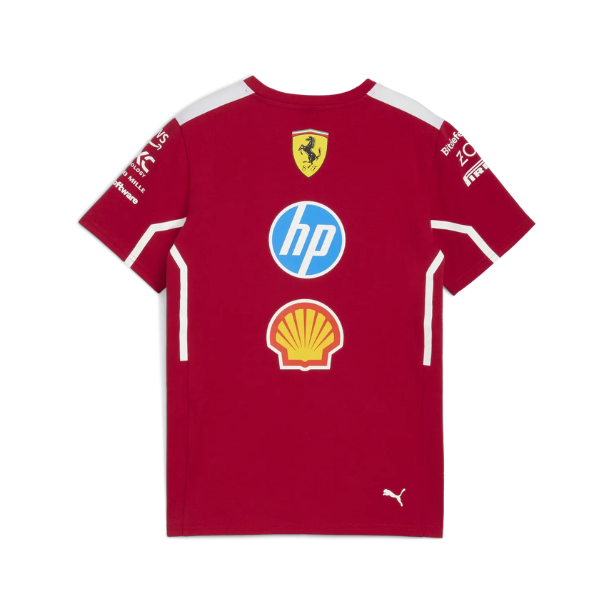 Camiseta del equipo Ferrari para niños 🔥