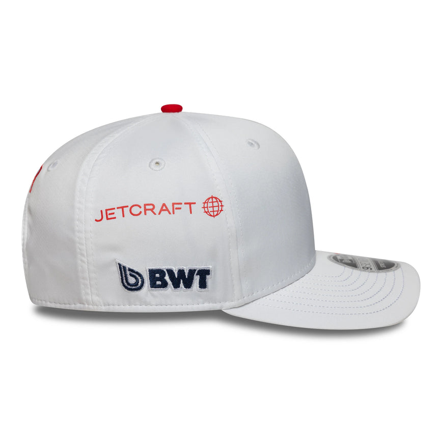 Gorra Alpine Esteban Ocon 9SEVENTY, blanca 🔥