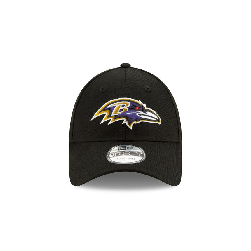 Gorra de béisbol negra de los Baltimore Ravens