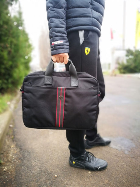 Ferrari Laptop Bag, Urban, 38x28x10 cm, Black, 2018 - FansBRANDS®