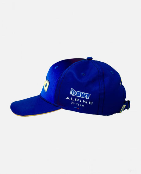 Alpine Baseball Cap, Fernando Alonso Kimoa Spain GP, Blue, 2022