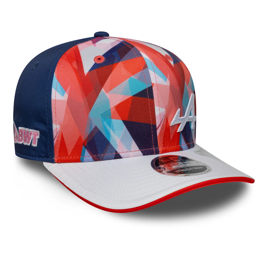 Gorra Alpine Silverstone 9SEVENTY SS, blanca 🔥