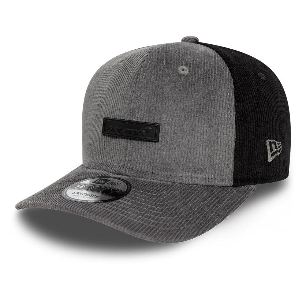 McLaren cap, New Era, cord, grey