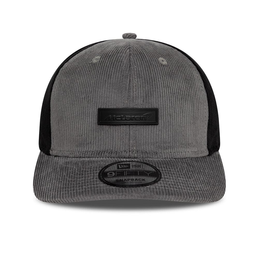 McLaren cap, New Era, cord, grey