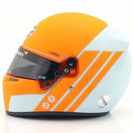 McLaren Mini Helmet Gulf x McLaren 2021 1:2