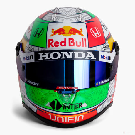 Sergio Perez Mini Helmet, 2021, Mexican GP 1:2