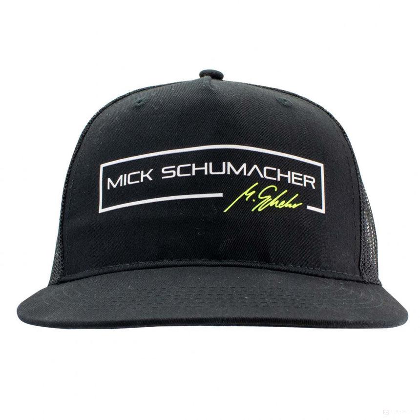 Mick Schumacher Flatbrim Cap, Series 1 , Adult, Black, 2019 - FansBRANDS®