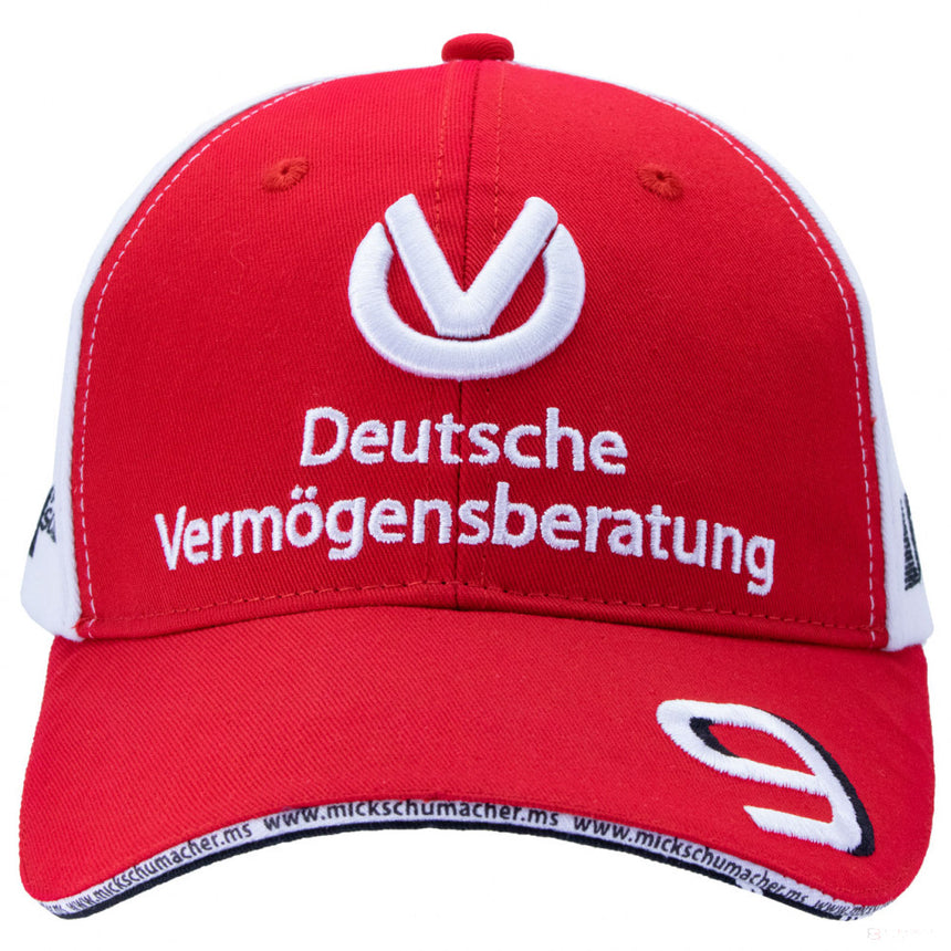 Mick Schumacher Baseball Cap, Adult, Red, 2019 - FansBRANDS®