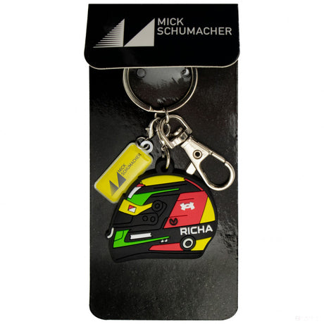 Mick Schumacher Keychain, Helmet, Multicolor, 2019 - FansBRANDS®