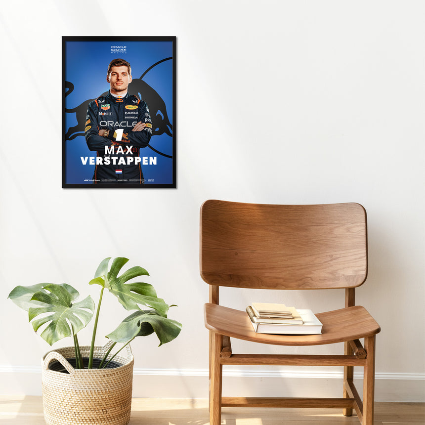 Original F1 Print – Max Verstappen Poster (A3 Size) 🔥