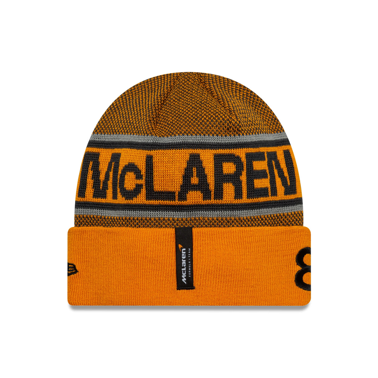 McLaren Oscar Piastri Cuff Beanie, Black š„