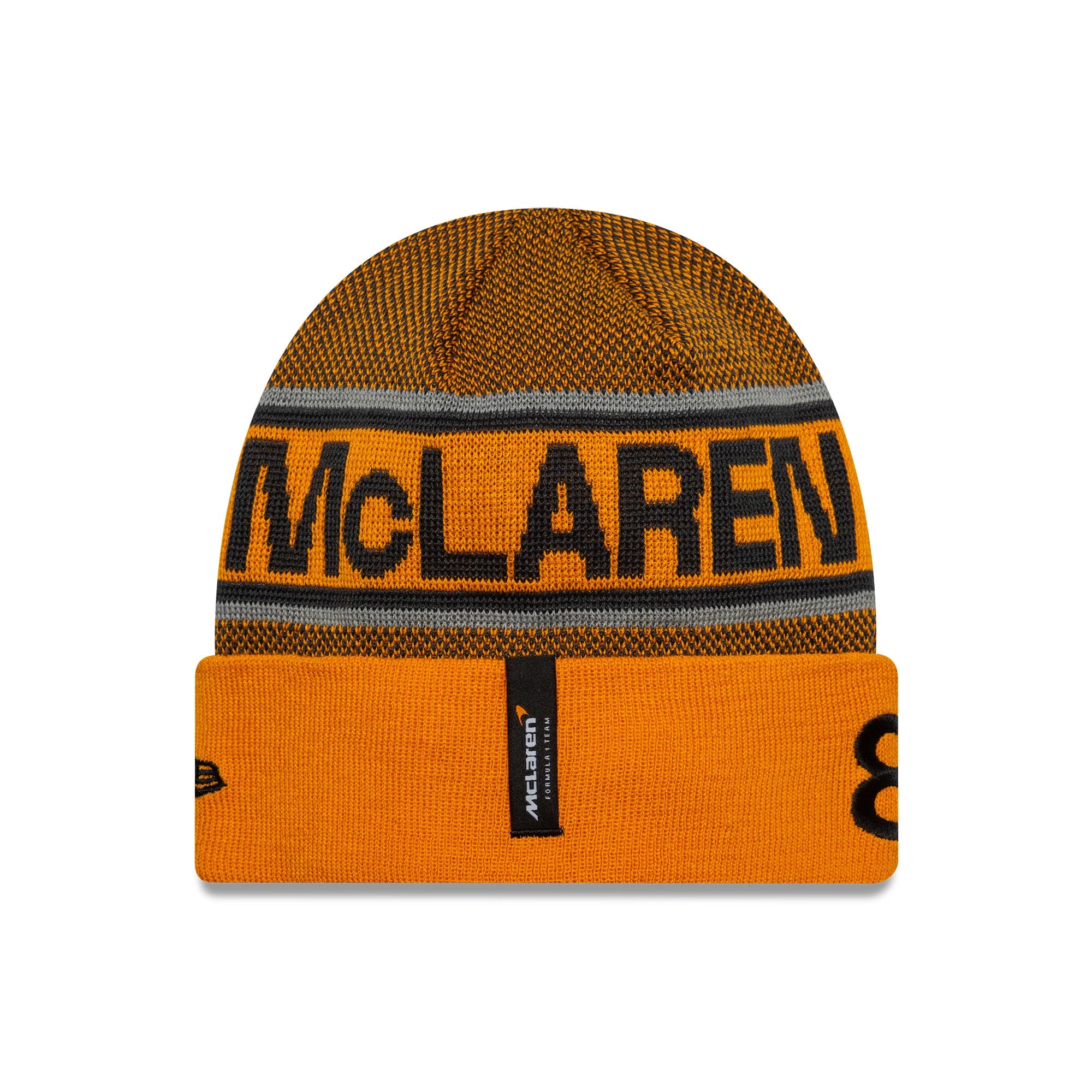 McLaren Oscar Piastri Cuff Beanie, Black š„