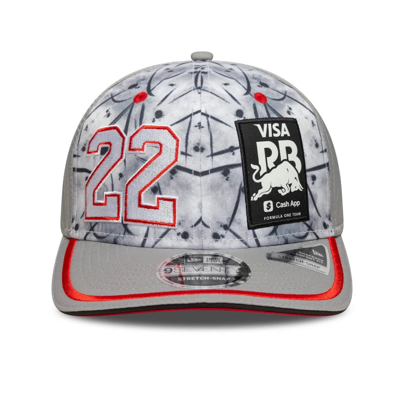 Gorra VisaRB Yuki Tsunoda 9SEVENTY, negra 🔥