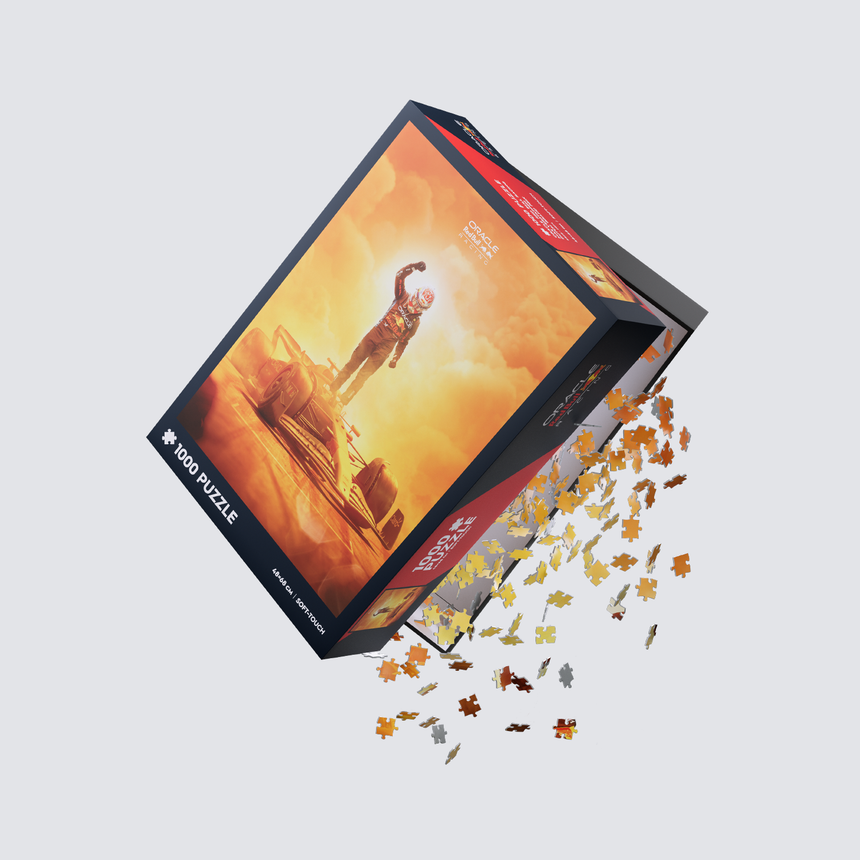 Red Bull Racing puzzle, Max Verstappen, Zandvoort 2024, 1000 pcs