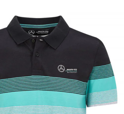 Mercedes Polo, Rayas, Multicolor, 2020