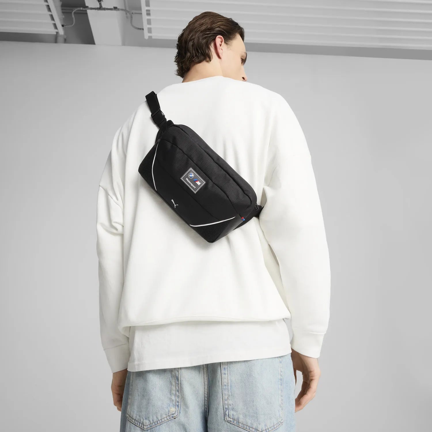 BMW MMS Large Waist Bag PUMA Black š„