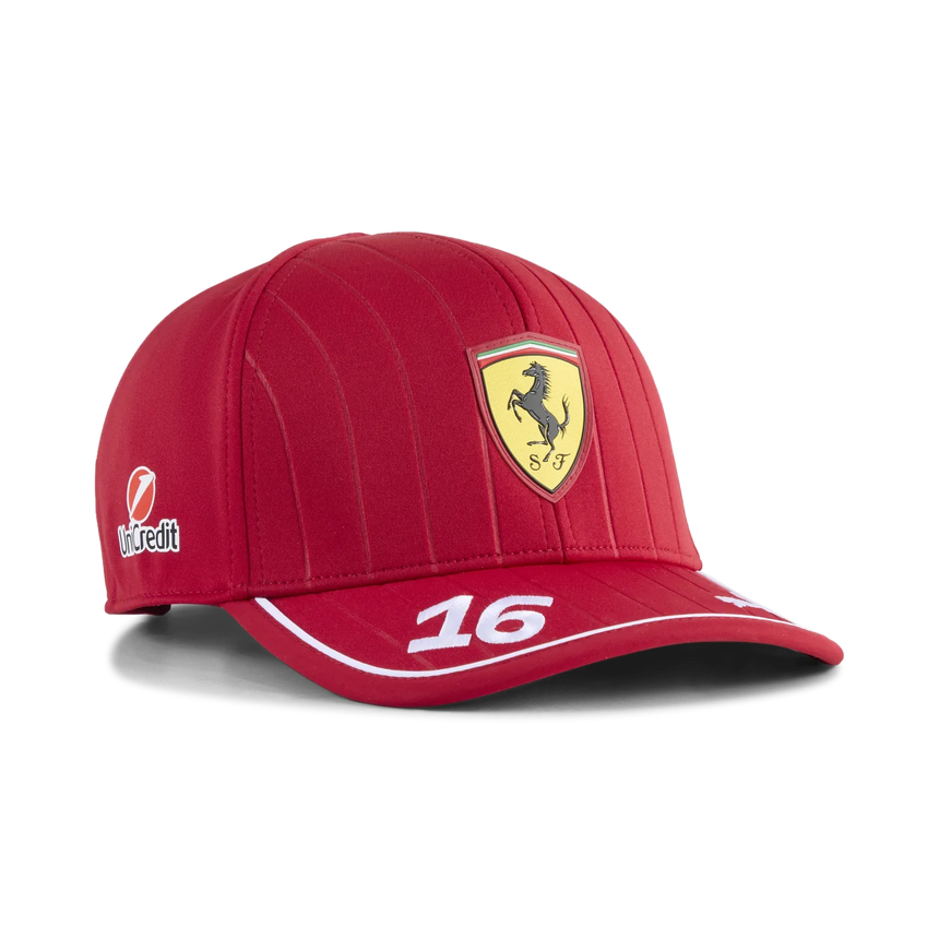Gorra réplica de Ferrari Leclerc LC 🔥