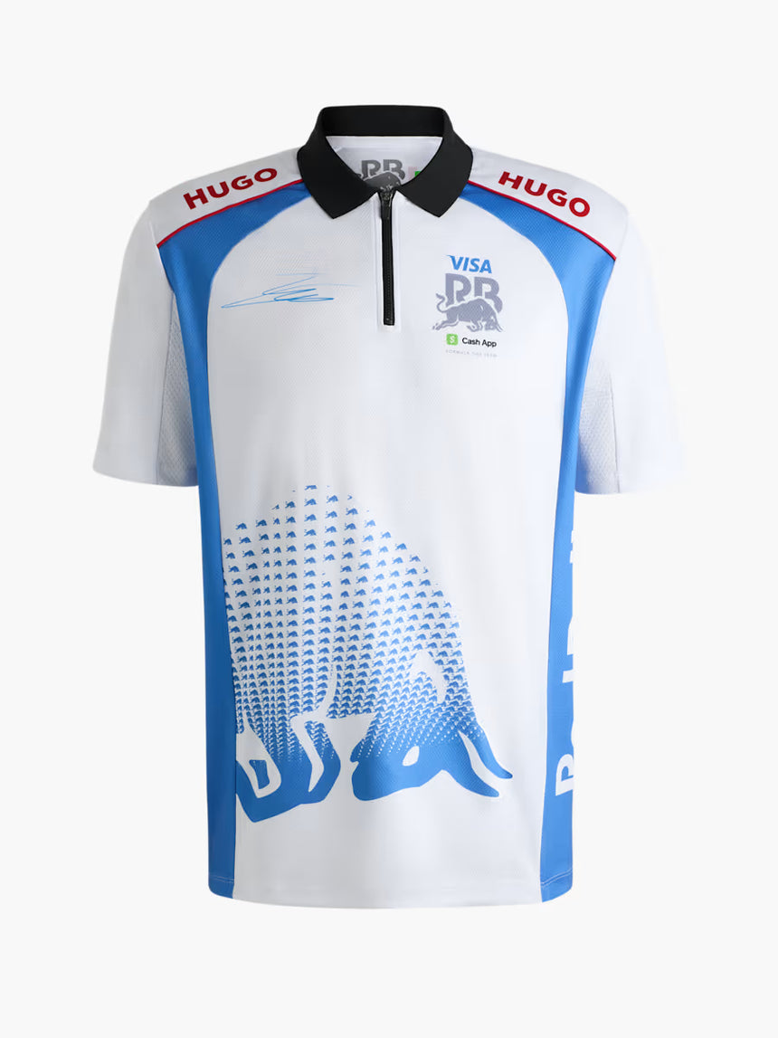 VISA RB Polo, Isack Hadjar, team, white