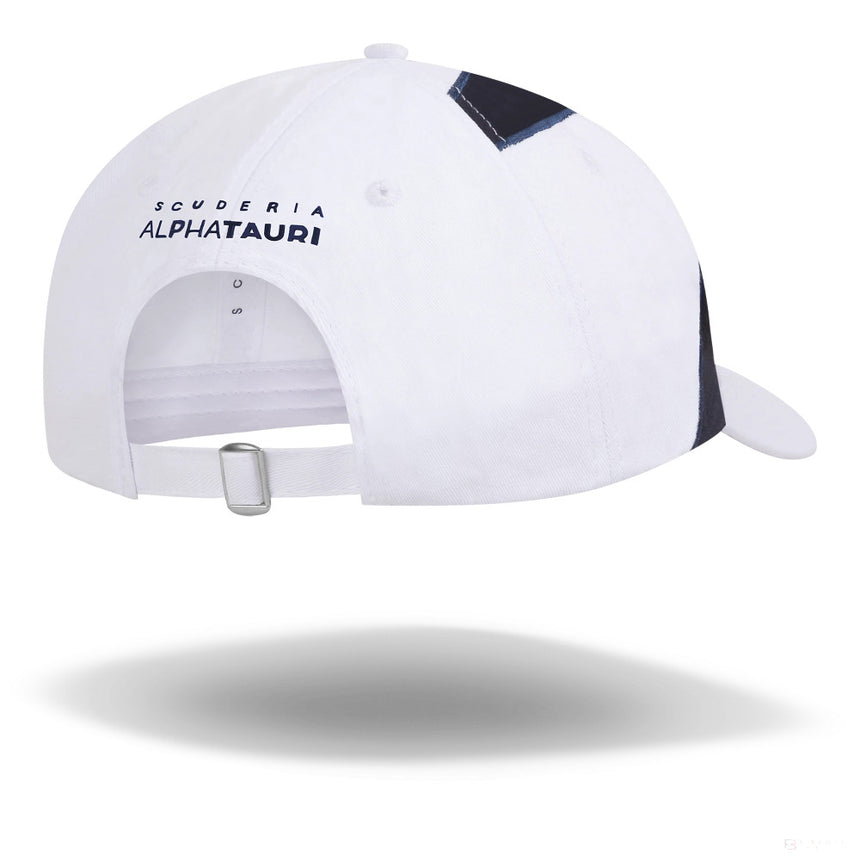 Alpha Tauri Baseball Cap, Team, Adult, White, 2021 - FansBRANDS®