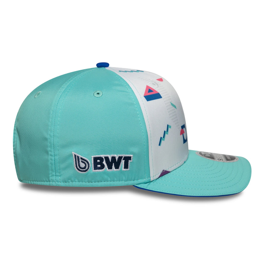 Gorra Alpine Miami 9Seventy, blanca š„