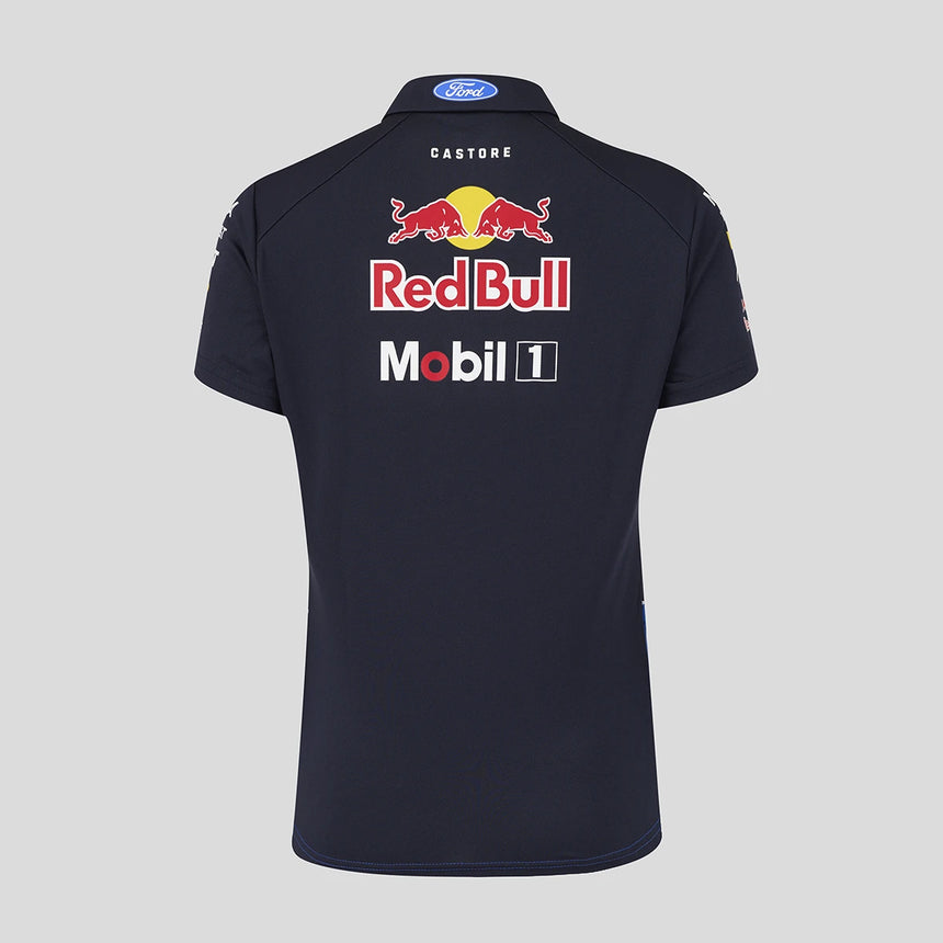 Red Bull polo, team, womens, blue