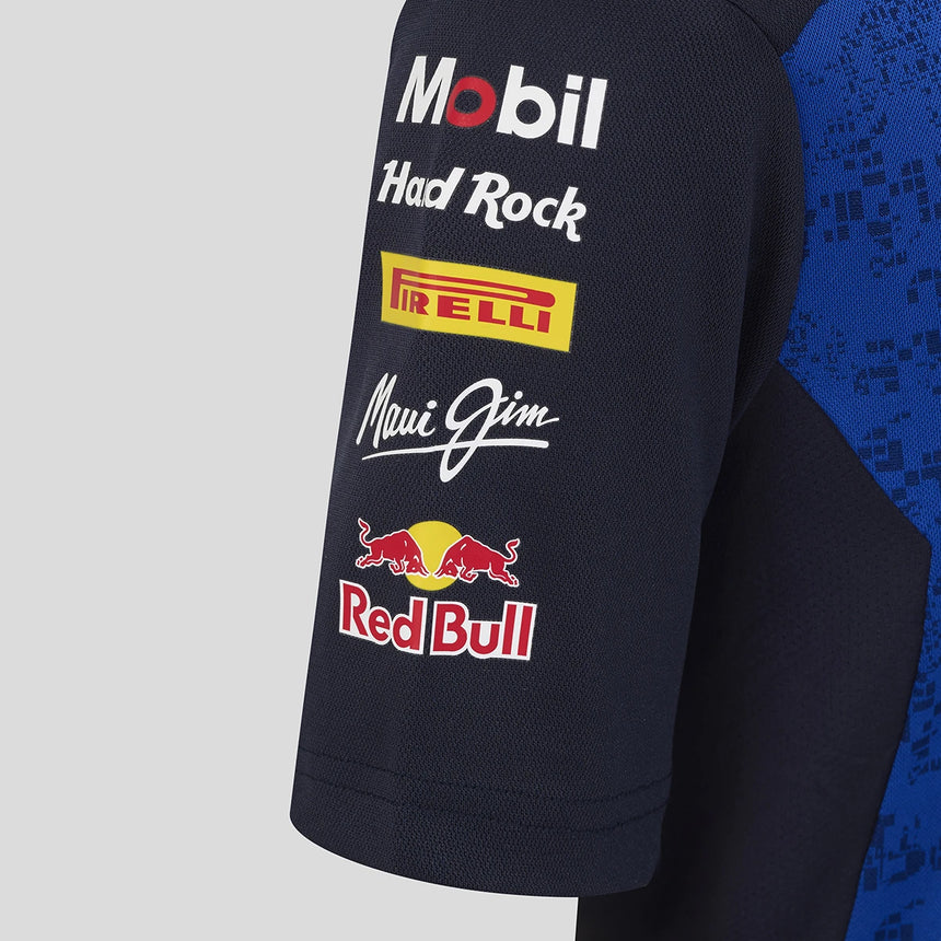 Red Bull t-shirt, team, kids, blue