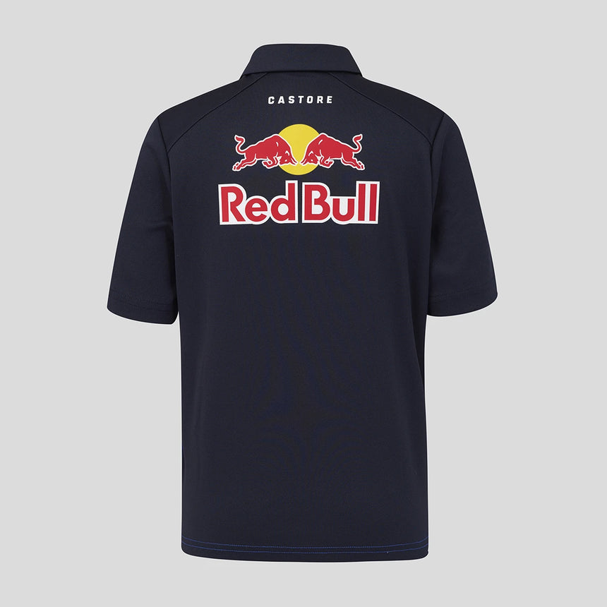 Red Bull polo, team, Isack Hadjar, kids, blue, 2026