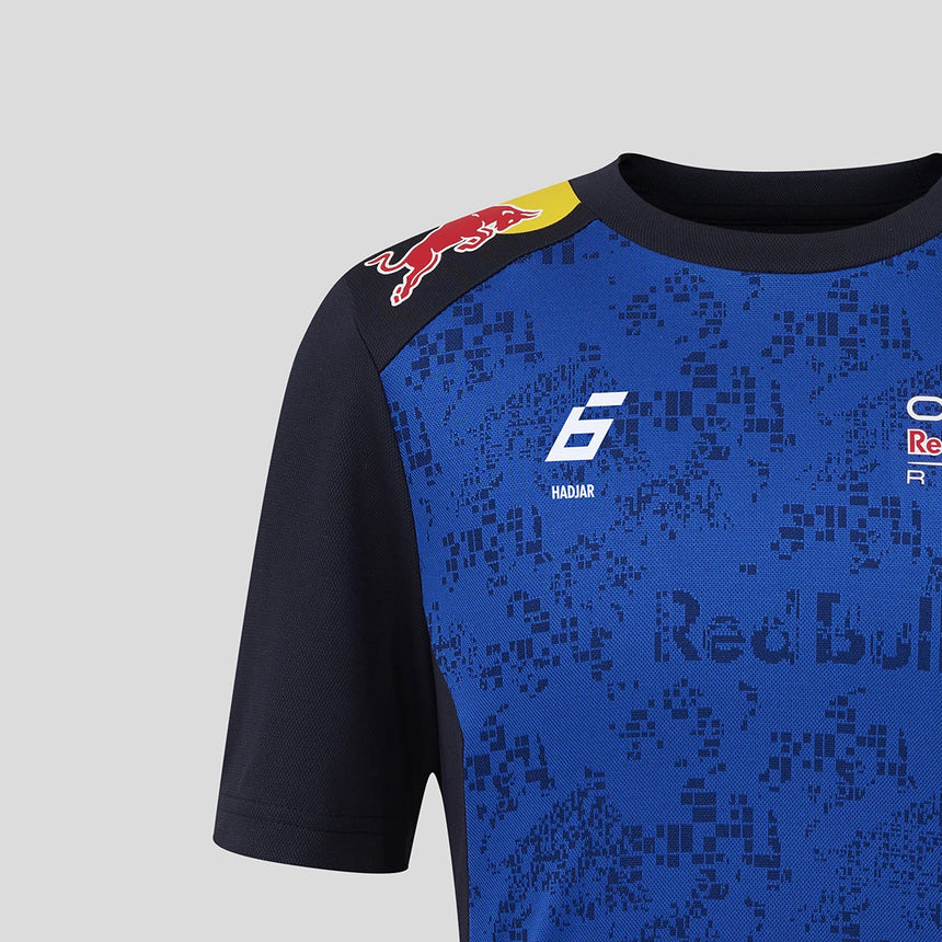Red Bull t-shirt, team, Isack Hadjar, kids, blue, 2026