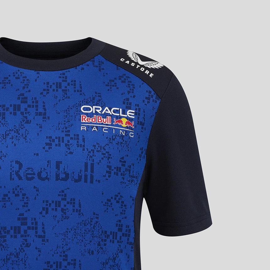 Red Bull t-shirt, team, Isack Hadjar, kids, blue, 2026