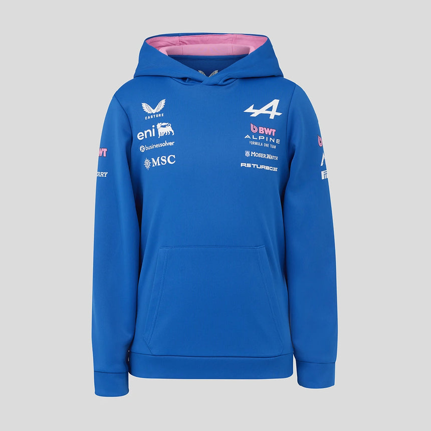 Alpine hoodie, team, blue, kids