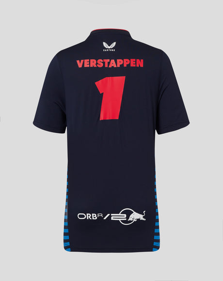 Red Bull t-shirt, Castore, Max Verstappen, kids, blue