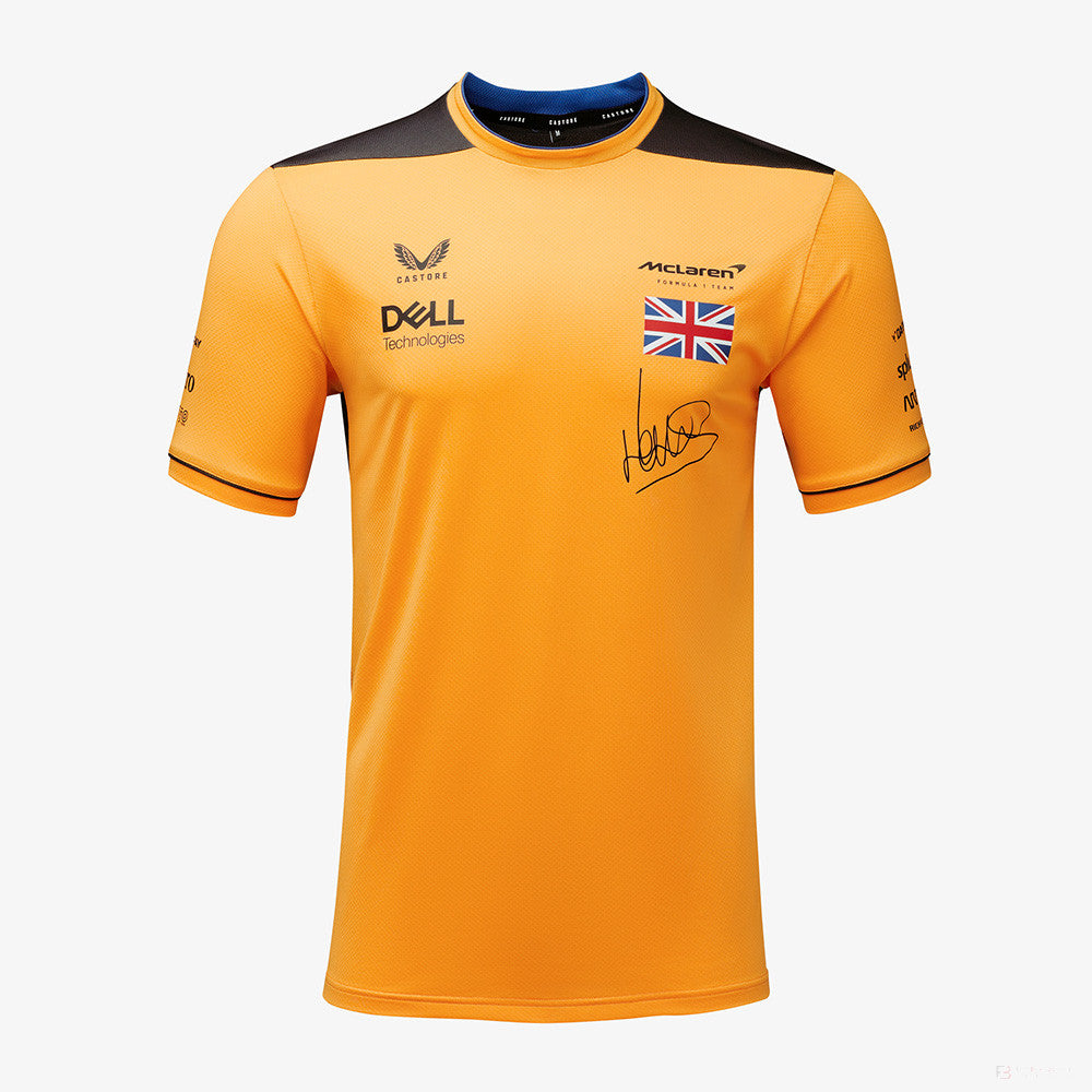 McLaren T-Shirt, Lando Norris Team, Orange, 2022 - FansBRANDS®