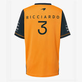 McLaren T-Shirt, Daniel Ricciardo Team, Grey, 2022 - FansBRANDS®