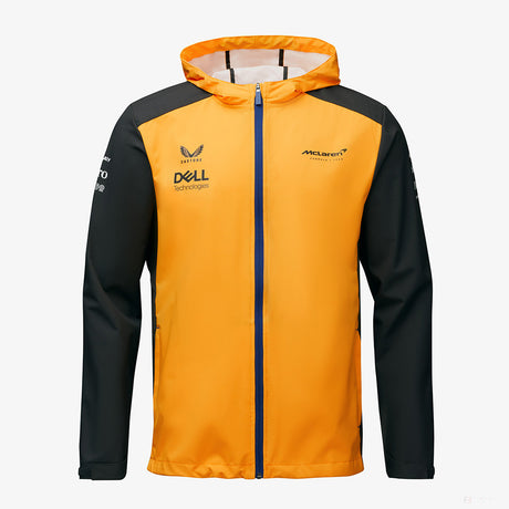 McLaren Rain Jacket, Team, Grey, 2022 - FansBRANDS®