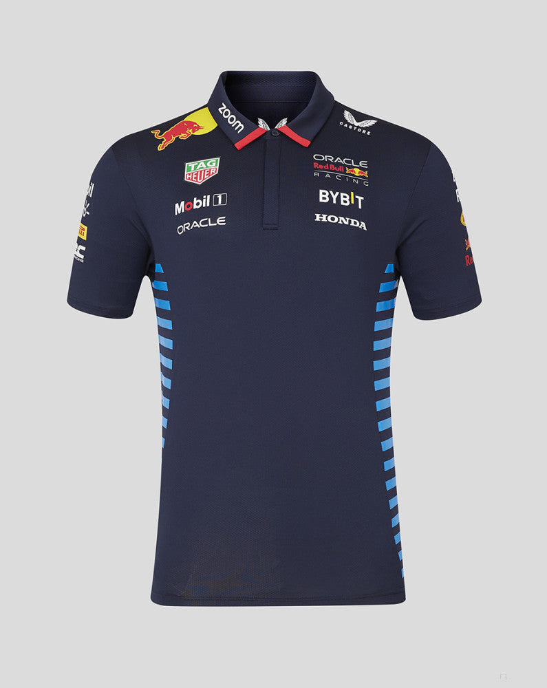 Red Bull polo, Castore, team, blue, 2024 - FansBRANDS®