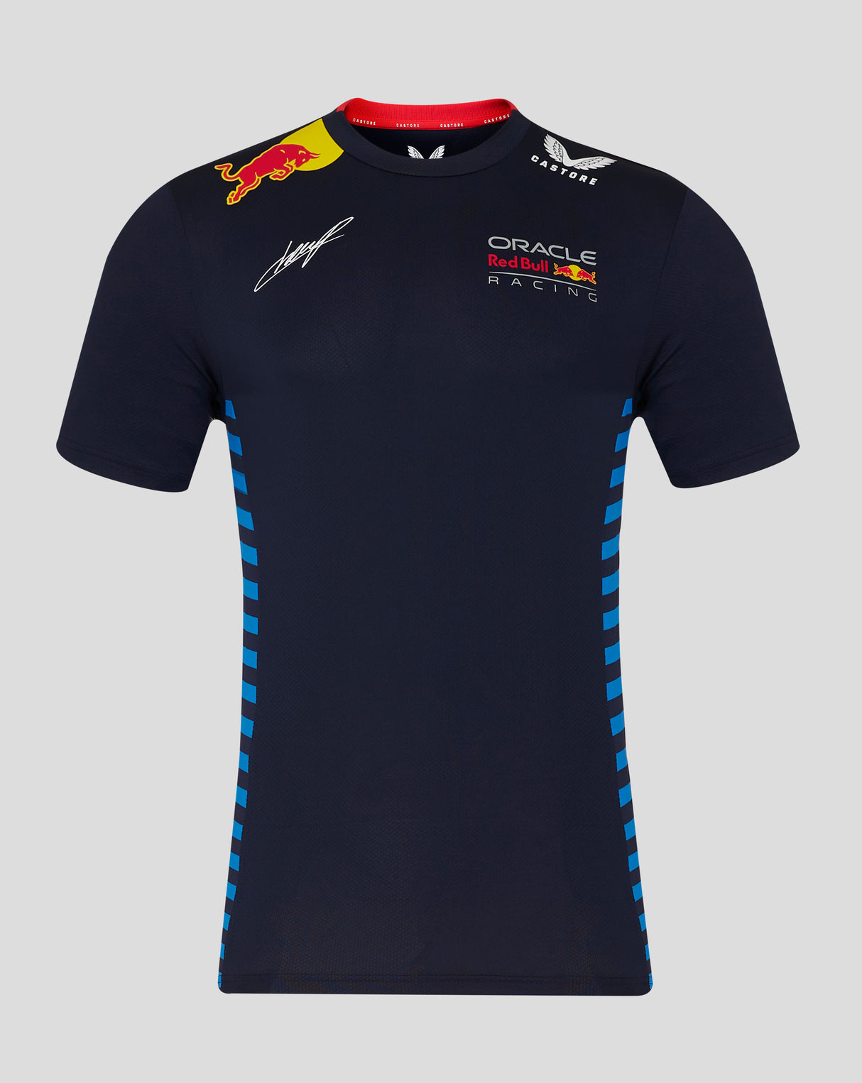 Red Bull t-shirt, Castore, Sergio Perez, blue - FansBRANDS®