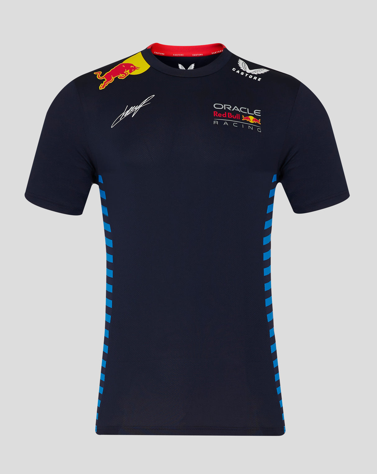 Red Bull t-shirt, Castore, Sergio Perez, blue - FansBRANDS®