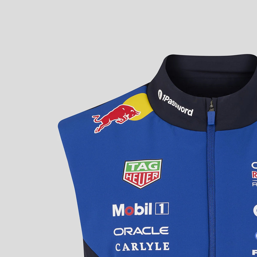 Red Bull gilet, team, blue