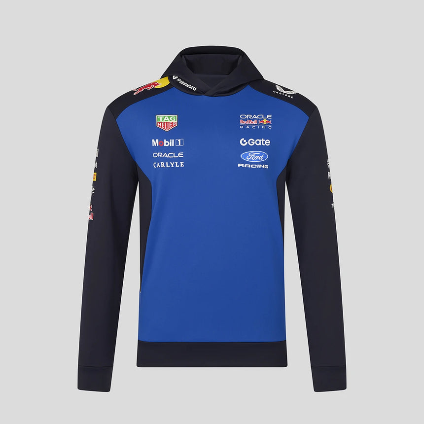 Red Bull hoodie, team, blue