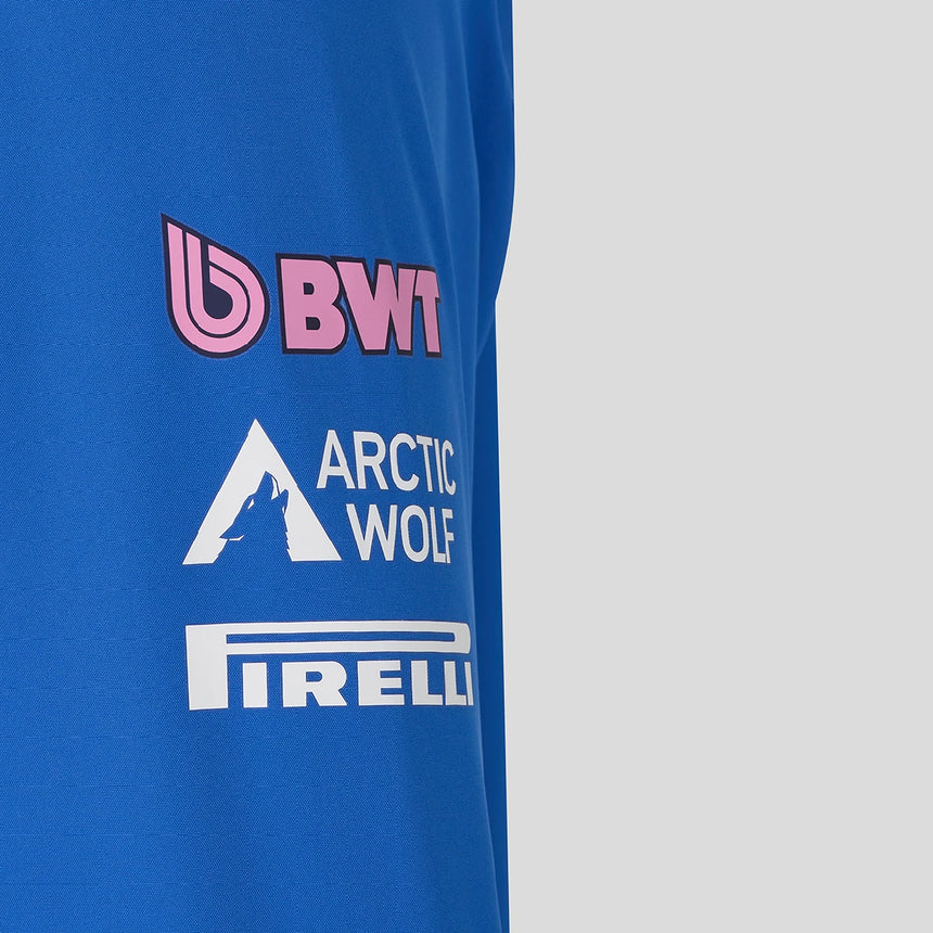 Alpine rain jacket, team, blue, 2026