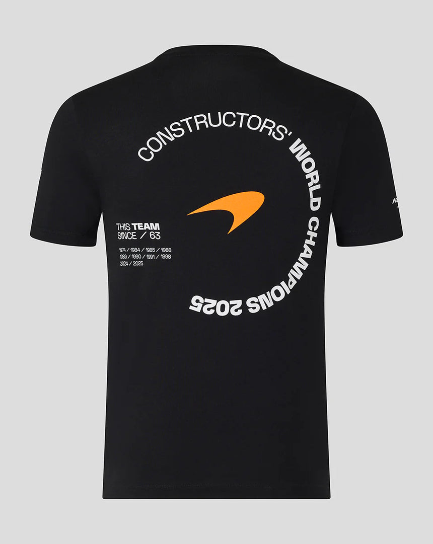 McLaren T-shirt, Constructors Champion, 2025, black š„