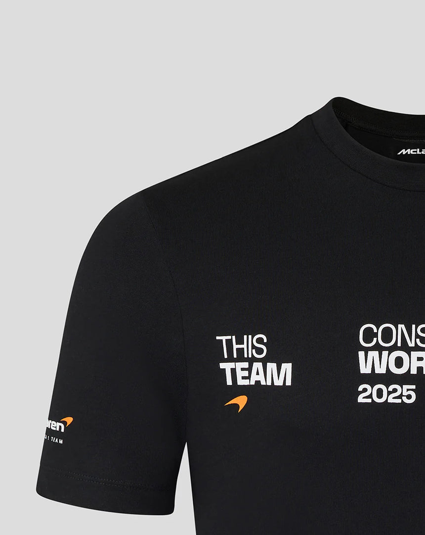McLaren T-shirt, Constructors Champion, 2025, black š„