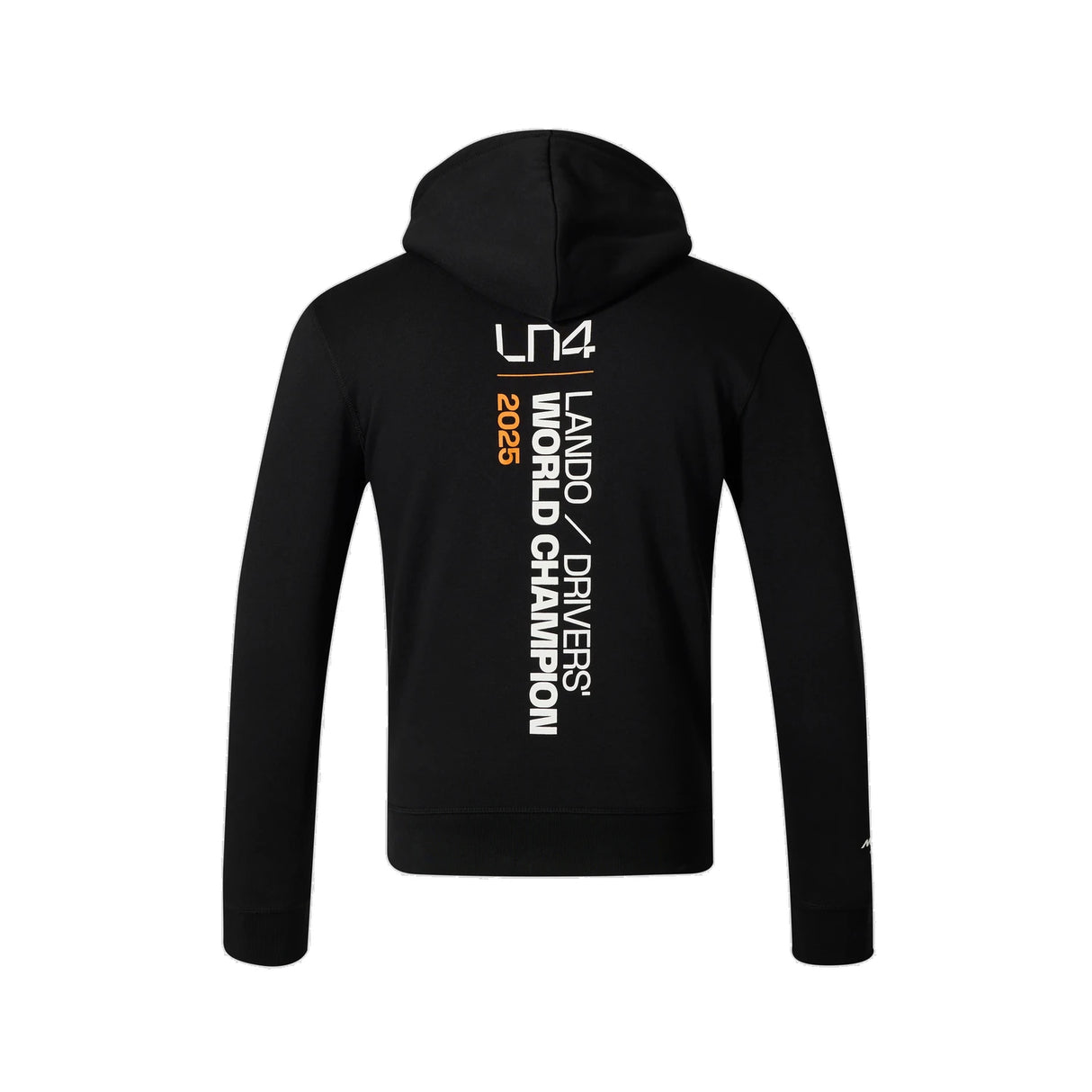 McLaren hoodie, Lando Norris, World Champion 2025, Special Edition, black